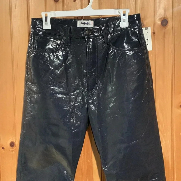 New AGOLDE leather 90s pants - Picture 2 of 10